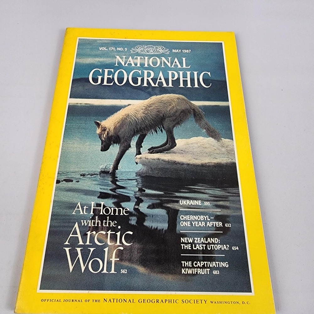 National Geographic May 1987 ‎ No Insert